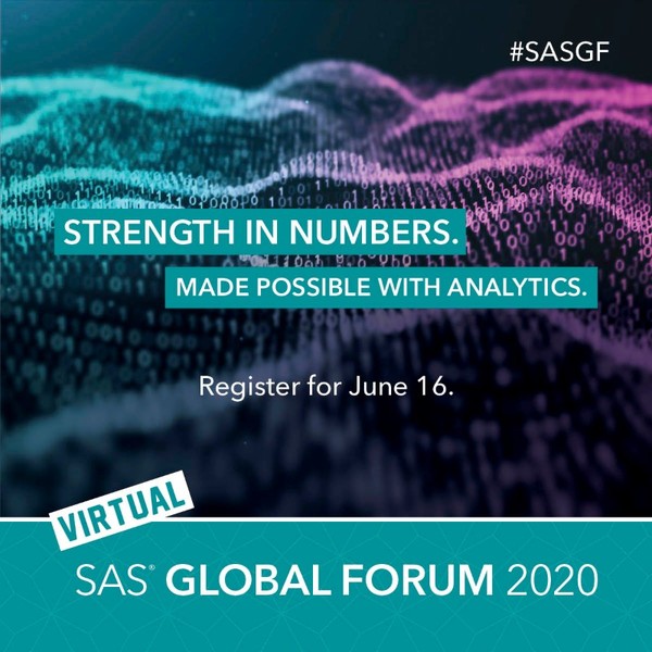 นวัตกรรมและแรงบันดาลใจพร้อมให้เลือก ฟรี ที่ Virtual SAS Global Forum วันที่ 16 มิถุนายน 2020