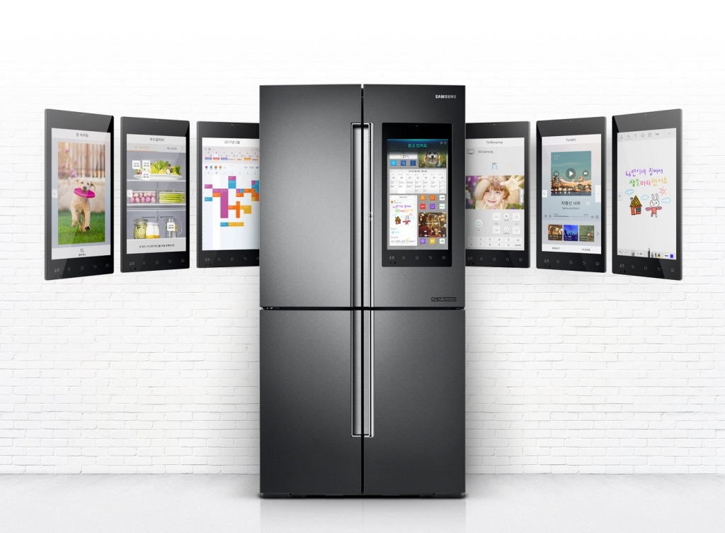 Samsung Family Hub ตู้เย็นอัจฉริยะสำหรับครอบครัว RYT9