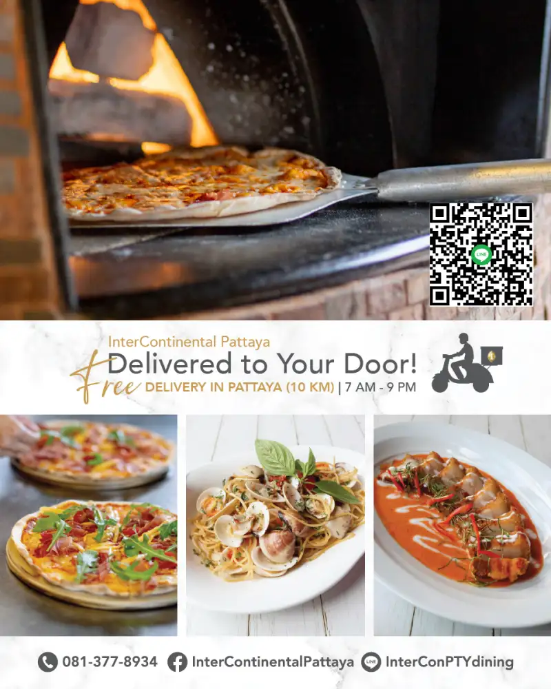 NEW! 5-star Kitchen to Your Door by InterContinental Pattaya