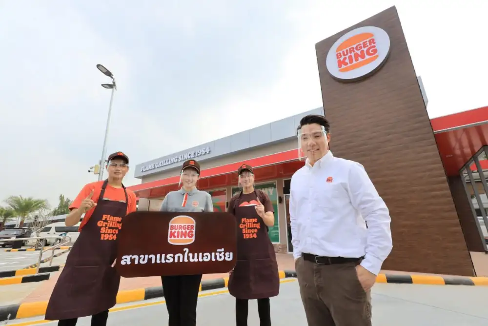แห่งแรกในเอเชีย! เบอร์เกอร์ คิง เปิดตัวสาขาโฉมใหม่