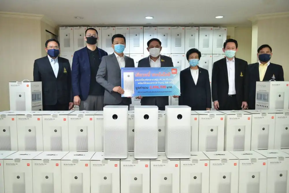 เสียวหมี่ ห่วงใยบุตรหลานเผชิญฝุ่น PM2.5 มอบเครื่องฟอกอากาศ Mi Air Purifier 3H ให้โรงเรียนในสังกัดกทม. จำนวน 300 เครื่อง