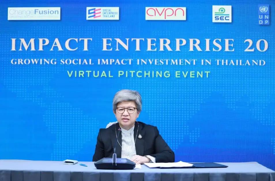 ก.ล.ต. ร่วมกับ UNDP และ ChangeFusion พร้อมด้วย AVPN และ SE Thailand จัดงาน Pitching ออนไลน์สำหรับธุรกิจเพื่อสังคม