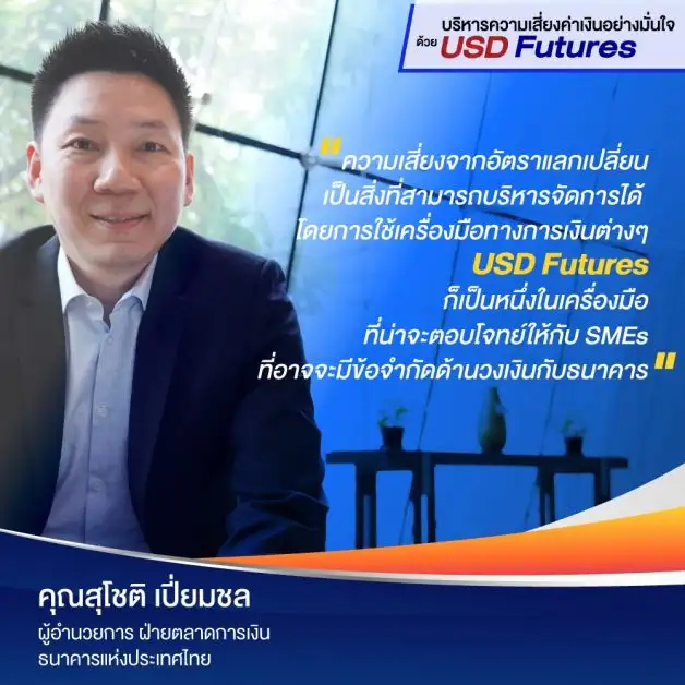 USD Futures ตัวช่วยบริหารความเสี่ยงที่สำคัญยามอัตราแลกเปลี่ยนผันผวน