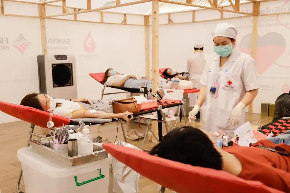 Frasers Property Thailand co-organizes the charitable event with Thai Red Cross Society and non-profit organizations to give back to the society