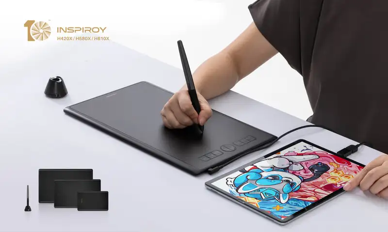 Huion เปิดตัวแท็บเล็ต Inspiroy H420X, H580X และ H610X รุ่นพิเศษฉลองครบรอบ 10 ปี มอบพลังแห่งการสร้างสรรค์ให้แก่ศิลปินทั่วโลก