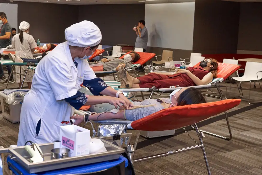 KTC assembles its employees for more blood donations to alleviate the blood shortage crisis during COVID-19