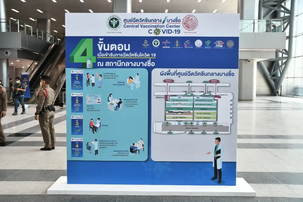 (เพิ่มเติม) สธ.-คค. ตั้งศูนย์ฉีดวัคซีนโควิดสำหรับองค์กรสถานีกลางบางซื่อ ดีเดย์ 7 มิ.ย.