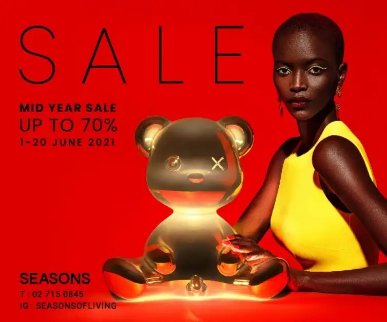 SEASONS แบรนด์นำเข้าเฟอร์นิเจอร์ดีไซน์สุดหรู จากทั่วโลก จัดโปรกลางปีลดจัดหนักสูงสุดถึง 70%