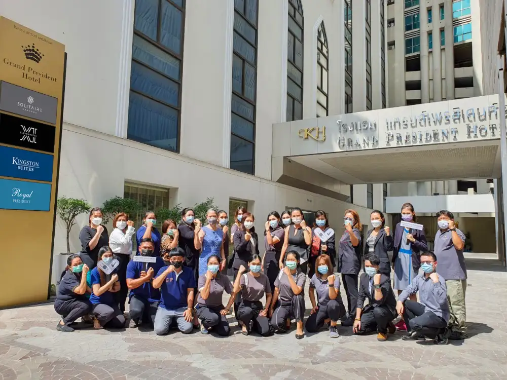 Kingston Hotels Group becomes one of the first in Bangkok to fully vaccinate all staff