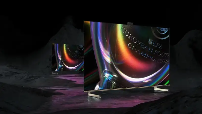 Hisense สปอนเซอร์การแข่งขัน UEFA EURO 2020 จัดแสดงโทรทัศน์ Hisense U7 ที่การแข่ง