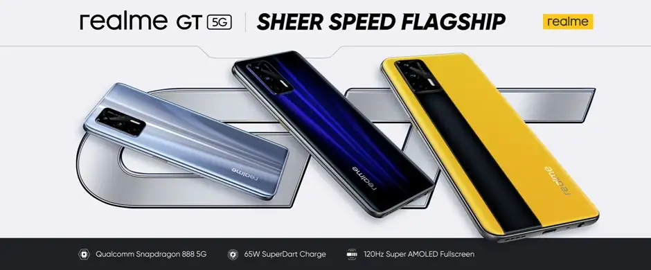 realme เปิดตัวสมาร์ทโฟนรุ่นเรือธงแห่งปีอย่าง realme GT 5G สู่สายตาคนรุ่นใหม่ทั่วโลก