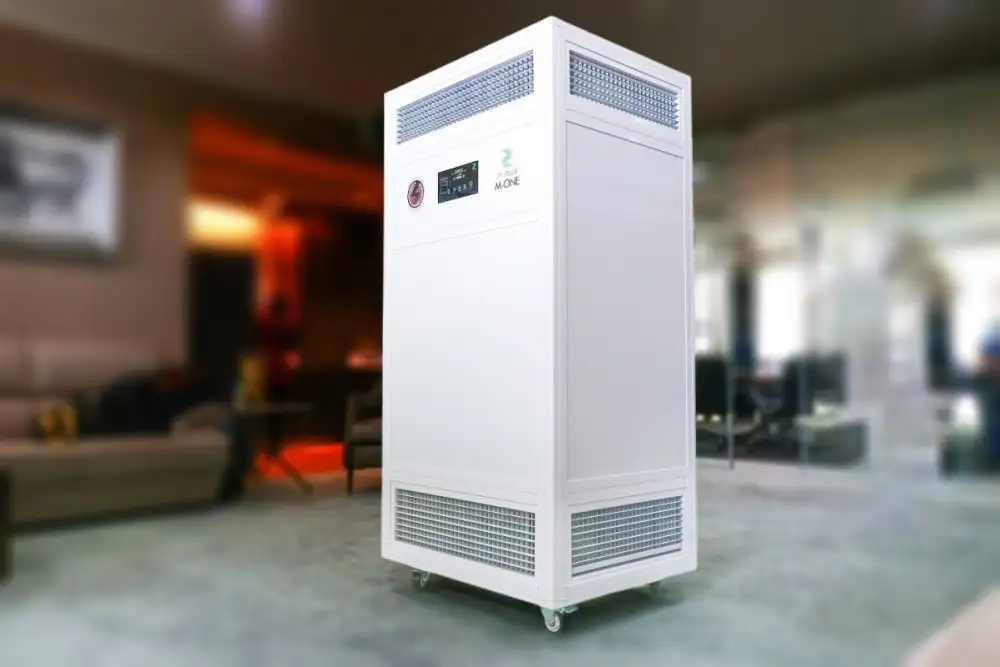เครื่องฟอกและฆ่าเชื้อในอากาศ M-ONE กำจัดเชื้อไวรัส แบคทีเรีย และฝุ่นพิษ PM2.5