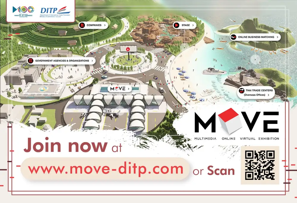 DITP ต่อยอดความสำเร็จงานแสดงสินค้าและบริการด้านภาพยนตร์ออนไลน์ MOVE 2021