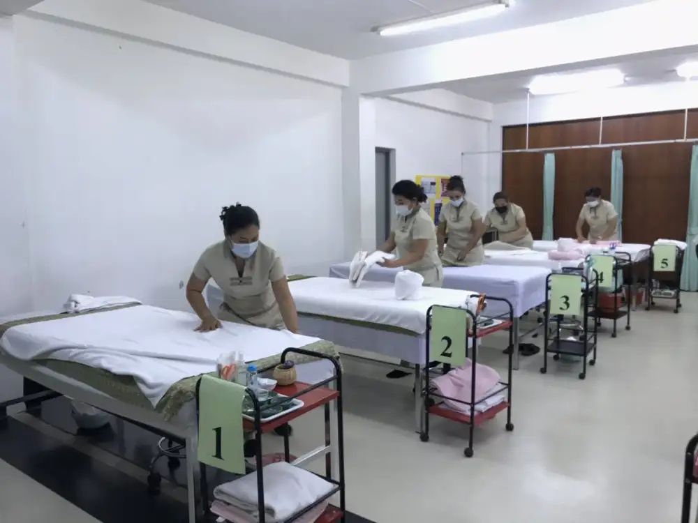 สพร. 21 ภูเก็ต ทดสอบมาตฐานฝีมือแรงงานแห่งชาติ สาขานักส่งเสริมสุขภาพแบบองค์รวม สปาตะวันตก (หัตถบำบัด) ระดับ 1