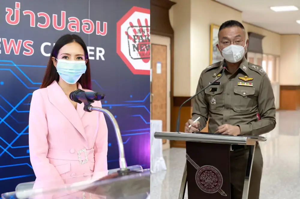 โฆษกดีอีเอส และ โฆษก ตร. ห่วงคนไทยถูกซ้ำเติมจากข่าวปลอมโควิด