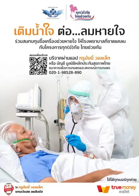 Chia Tai Supports Thais to Overcome COVID-19 Through 1 MB Donation to Procure Ventilators for Hospitals Nationwide