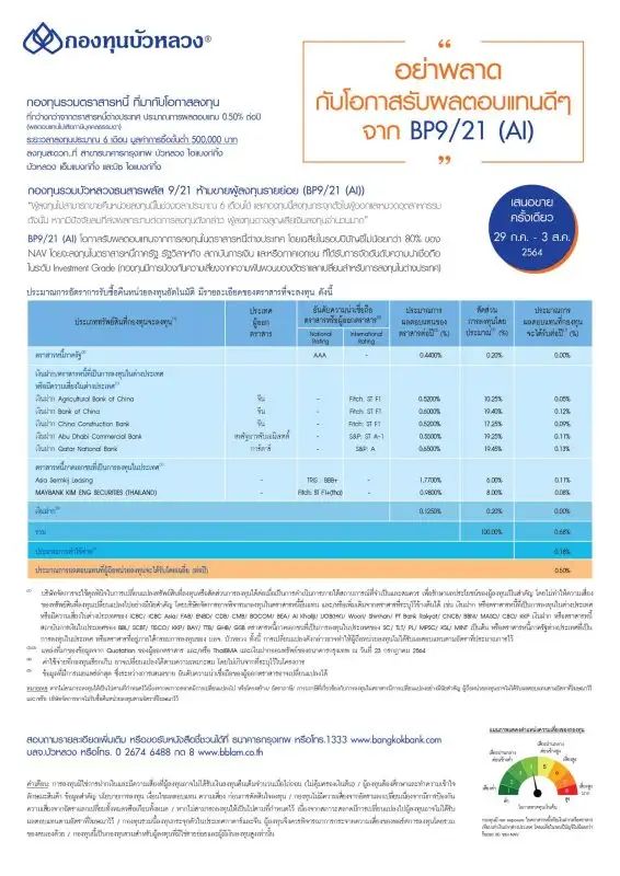 กองทุนบัวหลวงเสนอขาย IPO