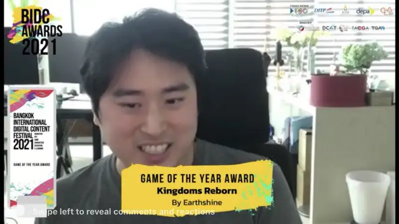 Kingdoms Reborn กวาด 4 รางวัลใหญ่และ Game of the Year จากเวที Thai Game Awards 2021