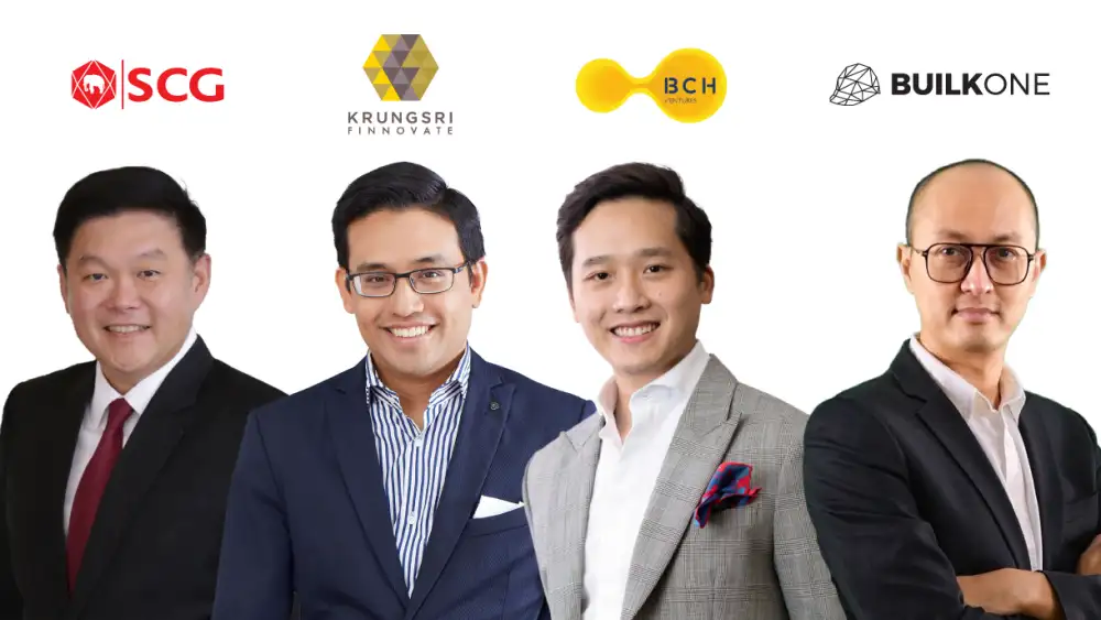 SCG, Krungsri Finnovate, and BCH Ventures jointly invest Series B+ in Builk One Group Strengthening technology and financial services for the construction and real estate industry