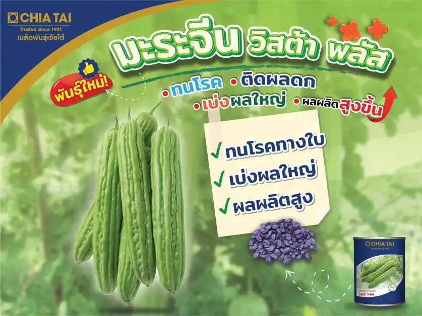 เจียไต๋ เปิดตัวเมล็ดพันธุ์น้องใหม่