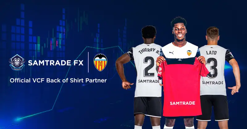 Samtrade FX Signs Sponsorship Deal With La Liga Team, Valencia CF