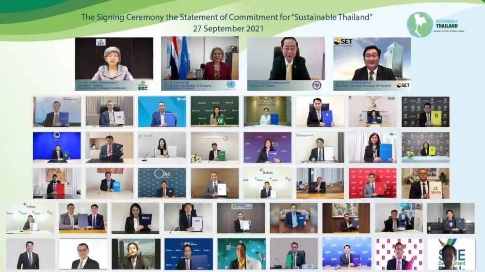 KBank joins forces in declaring its commitment to conducting business with responsibility for sustainable Thailand