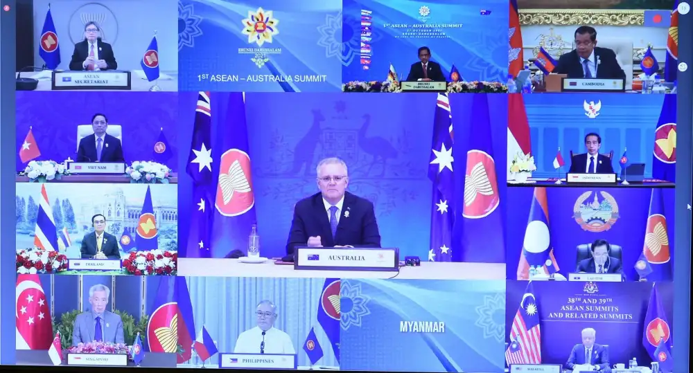 อาเซียน ผลักดัน RCEP บังคับใช้ต้นปีหน้า เร่งฟื้นเศรษฐกิจจากโควิด