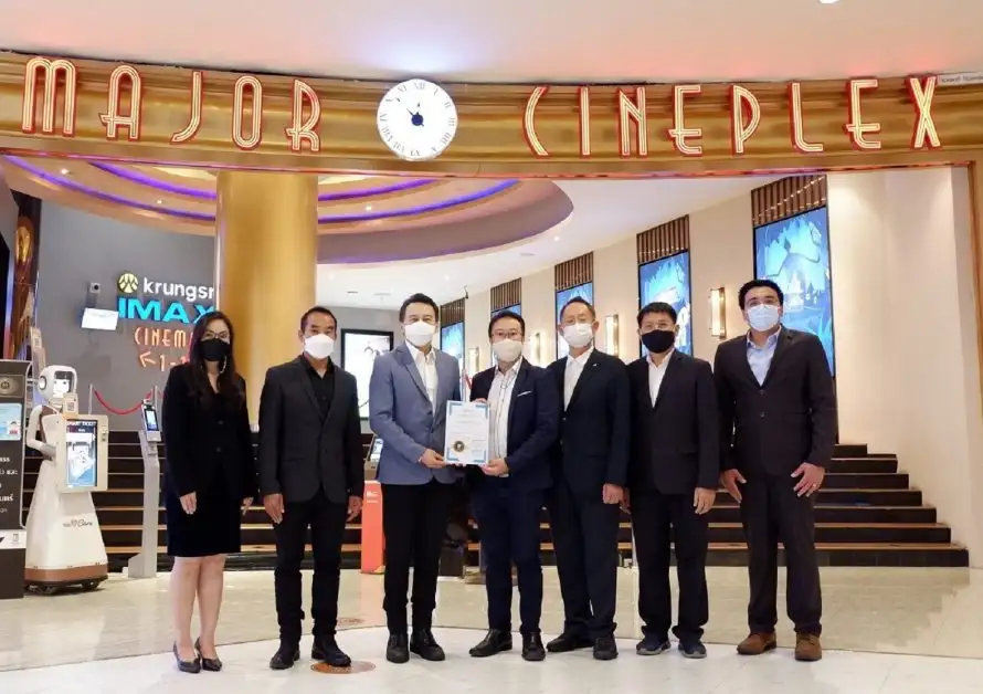 เมเจอร์ ซีนีเพล็กซ์ กรุ้ป รับมอบประกาศนียบัตรจากสมาคมส่งเสริมคุณภาพอากาศในอาคาร อากาศในโรงหนังมีความปลอดภัยผ่านตามเกณฑ์มาตรฐาน