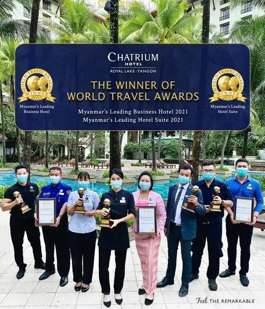 Chatrium Hotel Royal Lake Yangon Crowned At The World Travel Awards 2021