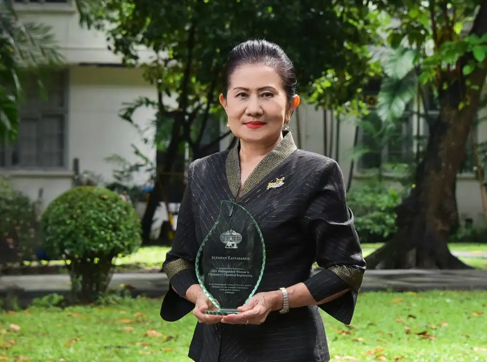 องค์กรโลก ยกย่องอาจารย์จุฬาฯ ศาสตราจารย์ ดร.ศุภวรรณ ตันตยานนท์ หนึ่งในนักเคมีสตรีของโลกรางวัล IUPAC ปีล่าสุด