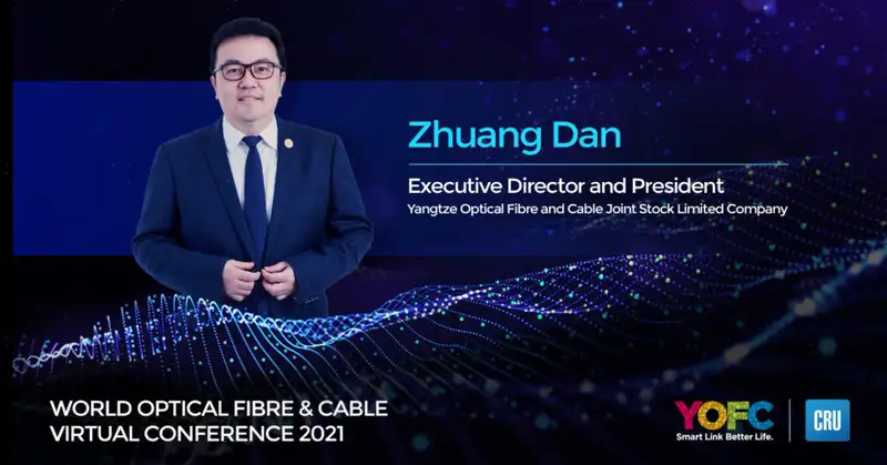 YOFC ร่วมงานประชุม World Optical Fibre & Cable Virtual Conference 2564 ทางออนไลน์ พร้อมพัฒนาสู่ยุคกิกะบิต