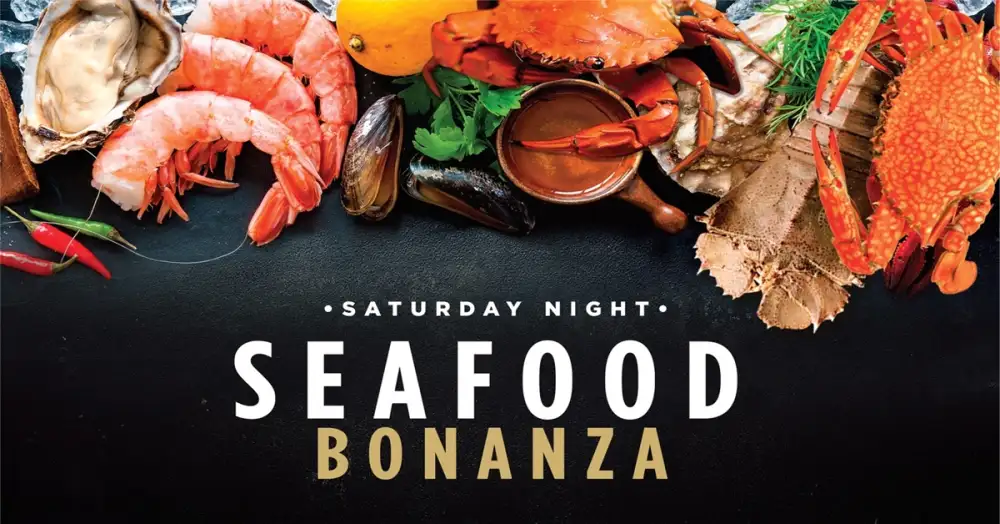 Seafood Bonanza Every Saturday Night at Oasis restaurant, Centara Grand Mirage Beach Resort Pattaya