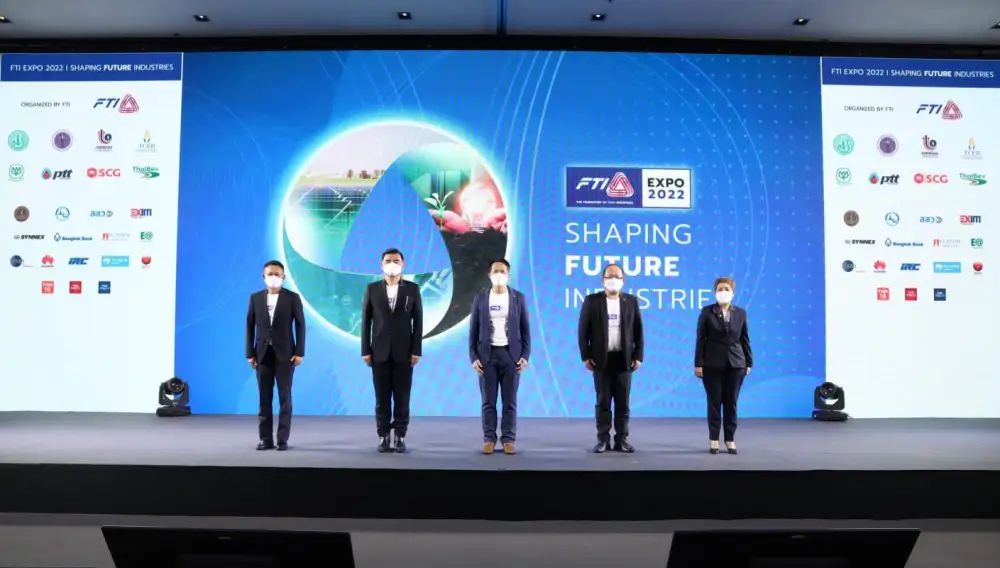FTI EXPO 2022 รวมพลังทุกภาคส่วน ชูแนวคิด SHAPING FUTURE INDUSTRIES ฉากทัศน์ใหม่อุตสาหกรรมไทยสู่อนาคต