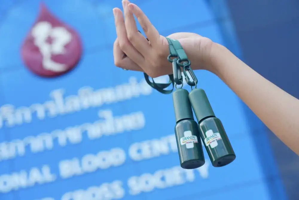 แบรนด์ ซันโทรี่ ร่วมกับ ศูนย์บริการโลหิตแห่งชาติ สภากาชาดไทย เปิดโครงการ
