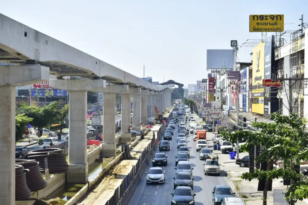 รฟม.กำชับโครงการก่อสร้างรถไฟฟ้าอำนวยความสะดวกรองรับการเดินทางช่วงปีใหม่