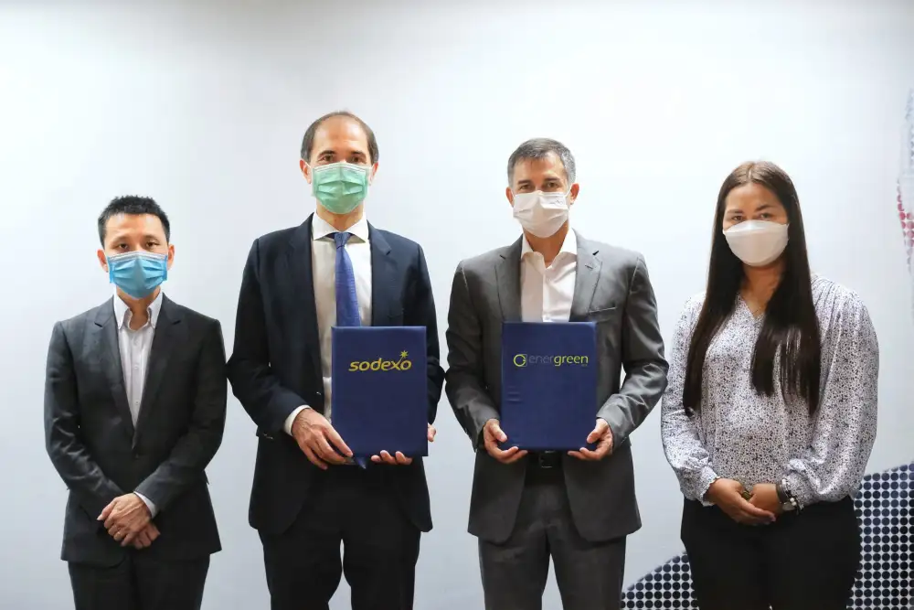 Sodexo Thailand and Energreen Asia sign a Memorandum of Understanding (MOU) to provide customers with integrated energy efficiency solutions