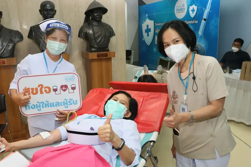 รพ.หัวเฉียว ร่วมกับ สภากาชาดไทย แสดงพลังแห่งการให้ต่อเพื่อนมนุษย์