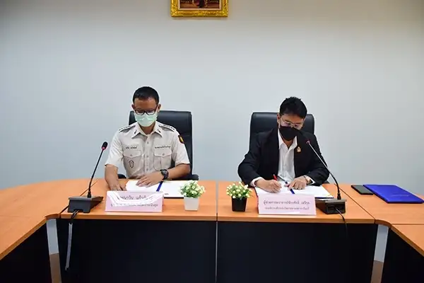 มจพ.วิทยาเขตปราจีนบุรี ลงนามความร่วมมือกับ ทัณฑสถานเปิดบ้านเนินสูง จังหวัดปราจีนบุรี