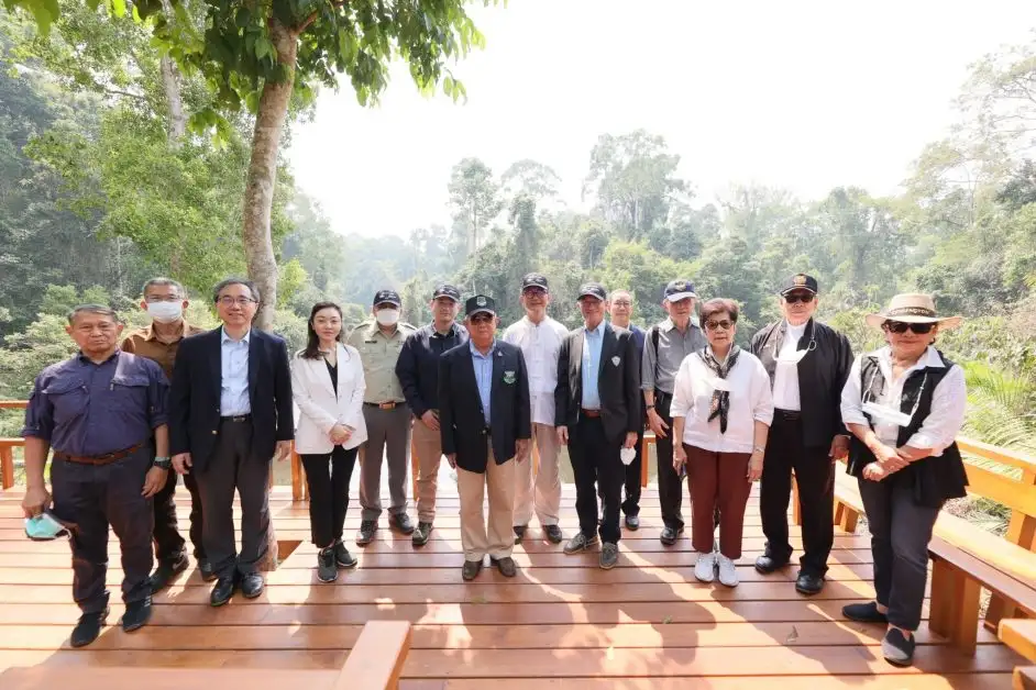 Amata B. Grimm Power and Embassy of Germany in Thailand  jointly inaugurate 'Pha Kluai Mai - Nam Tok Heo Suwat Nature Trail' to celebrate 160th Anniversary of Thai - German Friendship