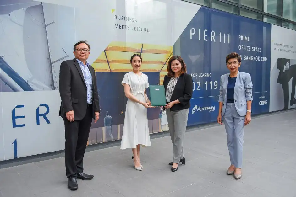 Platinum Group appoints CBRE to lease office building Pier 111, a top new business location in the capital city.