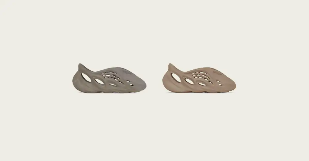 YZY FOAM RNR STONE SAGE และ YZY FOAM RNR MIST รองเท้าแตะสุดล้ำสองสีใหม่จากอาดิดาส และ YEEZY เตรียมวางจำหน่ายแล้ว