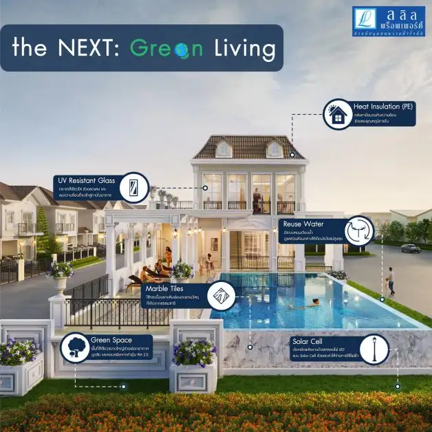 ลลิล พร็อพเพอร์ตี้ เดินหน้าภารกิจ the NEXT: Green Living มาตรฐานการอยู่อาศัยที่ใส่ใจสิ่งแวดล้อม ส่งมอบสังคมคุณภาพจากรุ่นสู่รุ่น เพิ่มมูลค่าโครงการในอนาคต
