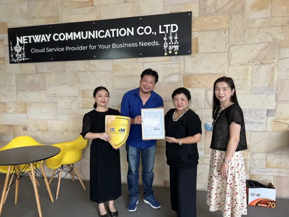 Netway Communication Accredited ISO/IEC 29110-0020, Reinforces Management and Software Engineering Process, Open Wings In Thai And International Markets.