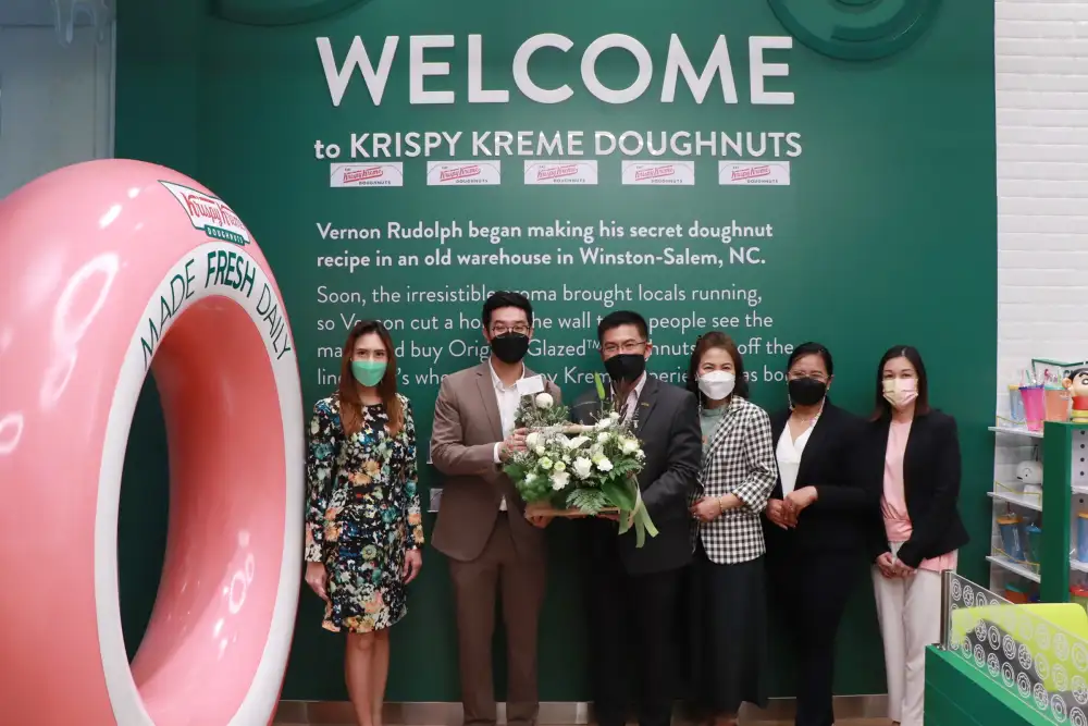 เดอะไนน์ เซ็นเตอร์ พระราม 9 ต้อนรับ คริสปี้ ครีม (KRISPY KREME) โดนัทขวัญใจคนไทย มอบความหวานอร่อยสดใหม่ทุกวัน