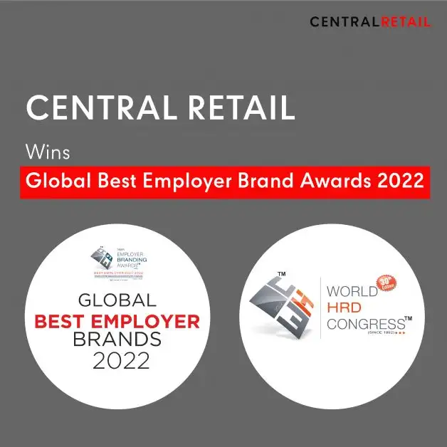 Central Retail Wins  Global Best Employer Brand Awards 2022