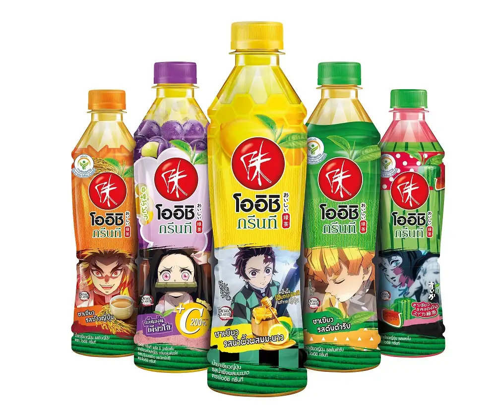 แคมเปญดังข้ามปี 'โออิชิ กรีนที x ดาบพิฆาตอสูร'