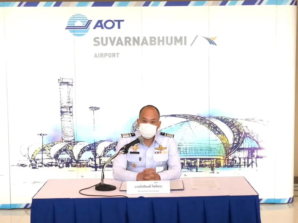 AOT เพิ่มจนท.-จุดรับผู้โดยสารสุวรรณภูมิพุ่งพีคสุดวันละหมื่นคนหลังเลิก RT-PCR