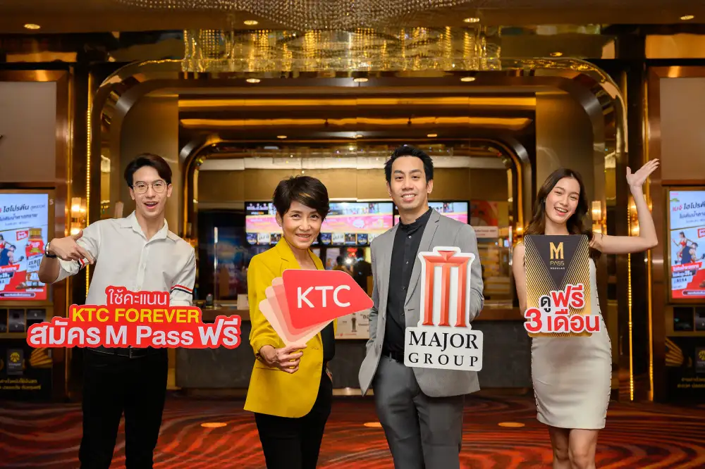 KTC partners with Major Cineplex in offering cardmembers  point redemption privileges for better deals on M PASS card applications.