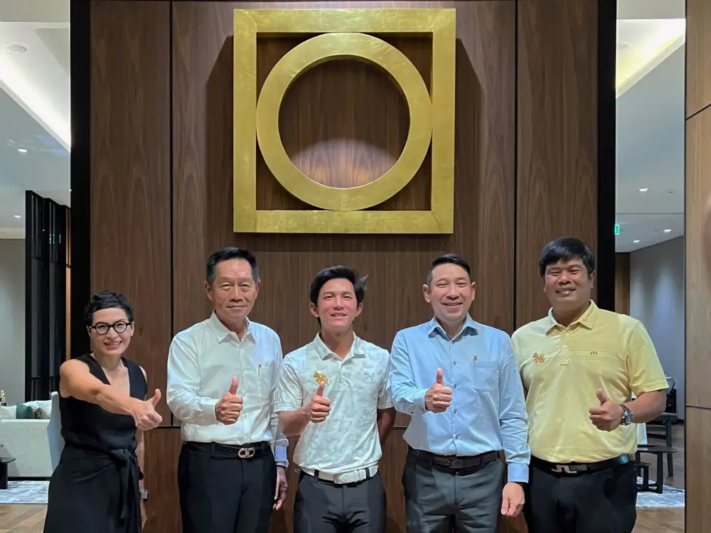 Chia Tai Announces the Sponsorship  to Pro Zoom Witchayanon A Young Thai Golf Athlete