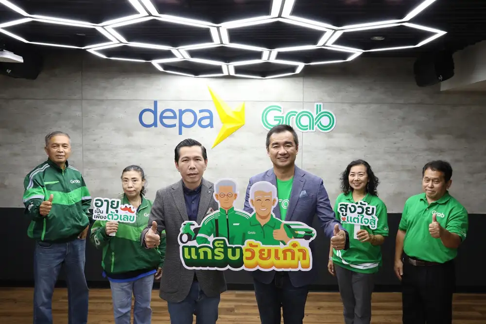 Grab joins hands with depa in launching the elderly support programme